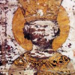 Minature of Georgios Brancovitch in Esfigmenos Monastery, 1429.