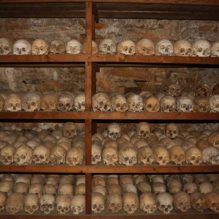 The ossuary.