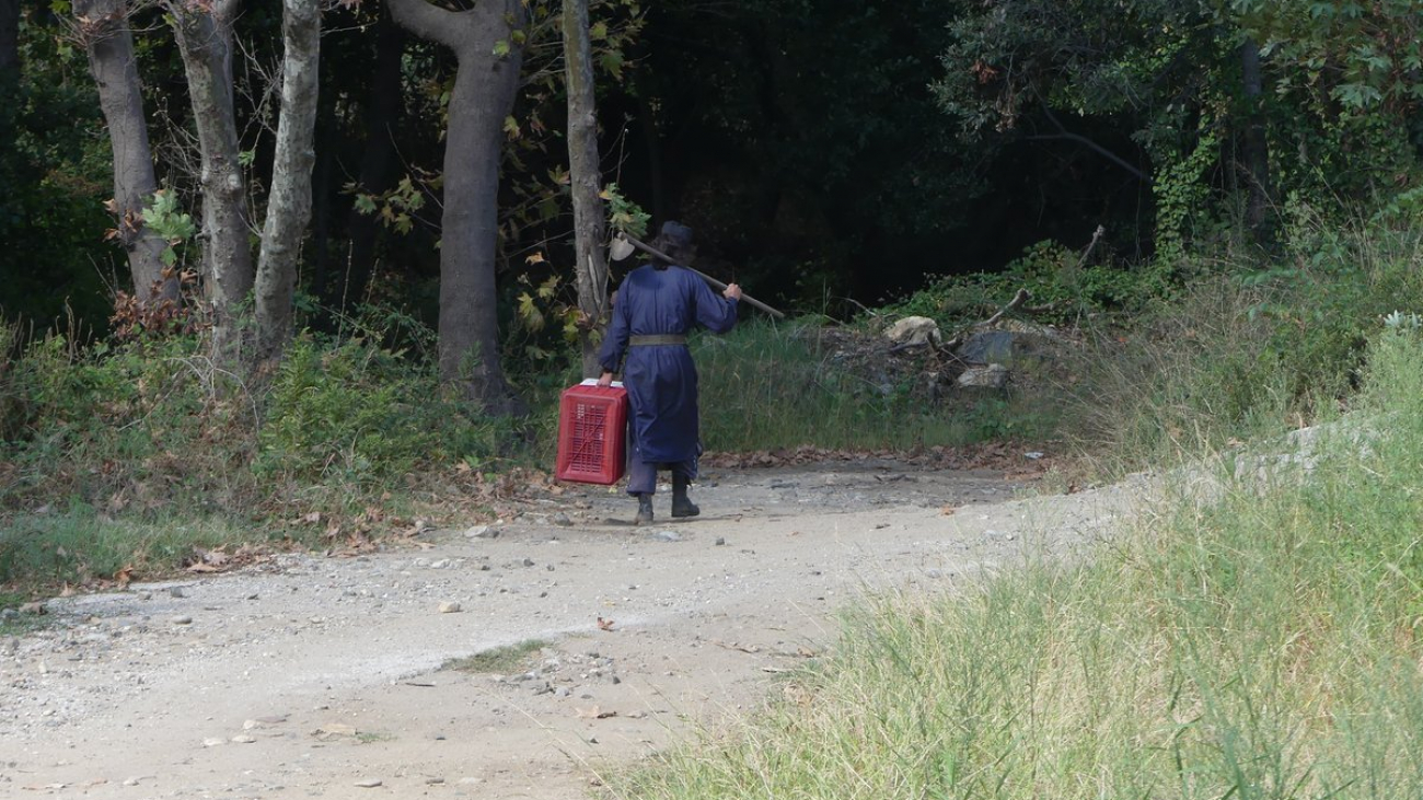 During the idiorhythmic period, each monk was responsible for his own survival.