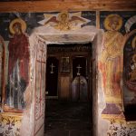 The interior of the chapel of St Georgios.