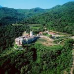 The Monastery on the slope.