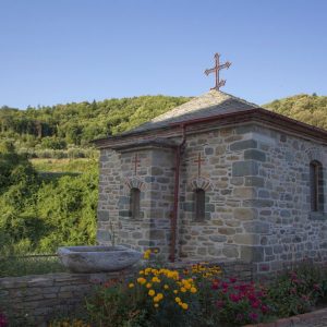 The chapel of St. Theodores near the entrance of the Monastery.