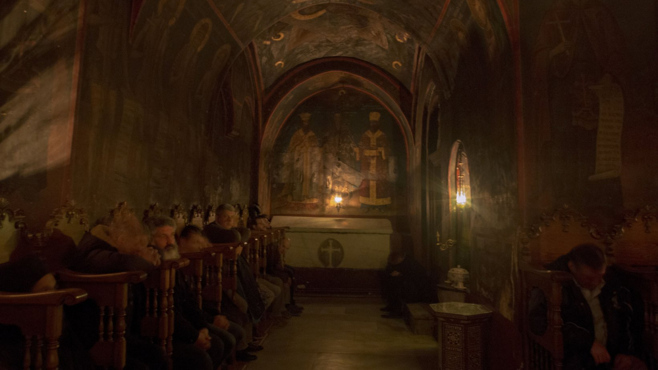 The founders' tomb.