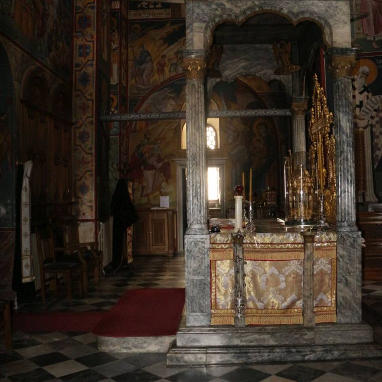 Inner view of the new Cathedral.