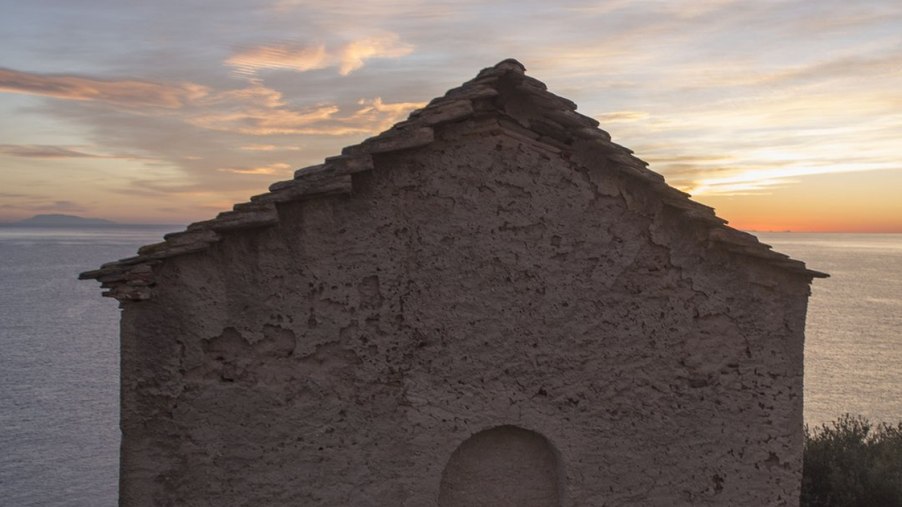 The chapel of St Athanasios of Athonitos, the old church of the cemetery.