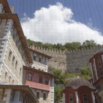 Snapshot from the inner courtyard of the Monastery.