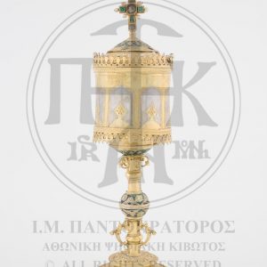 pyx of the Holy Monastery of Pantokratoros. 1621.