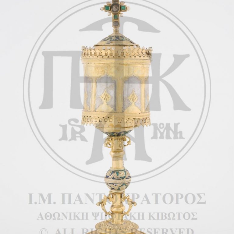 pyx of the Holy Monastery of Pantokratoros. 1621.