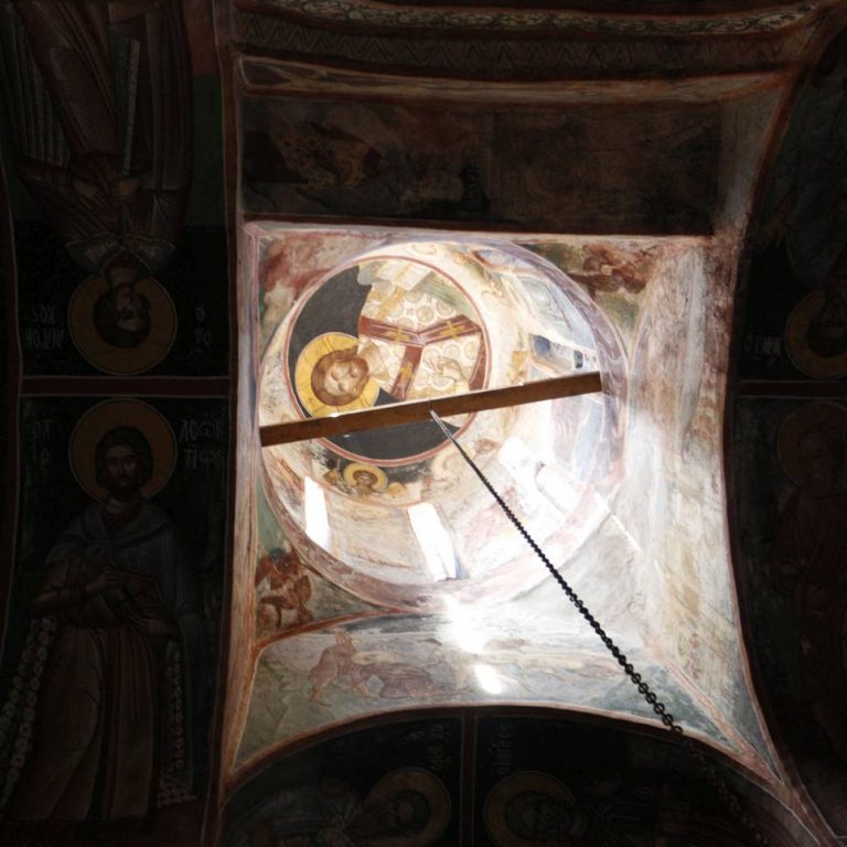 Dome of the St Demetrios' chapel.