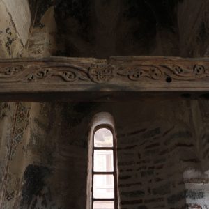 View from inside of St Demetrios chapel.
