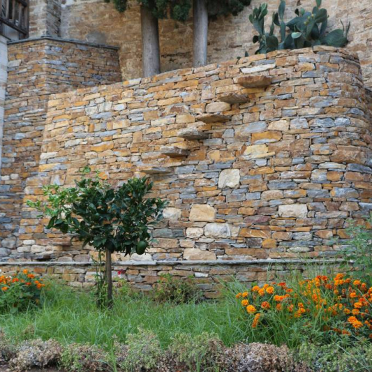 A nice part of the Monastery's courtyard.