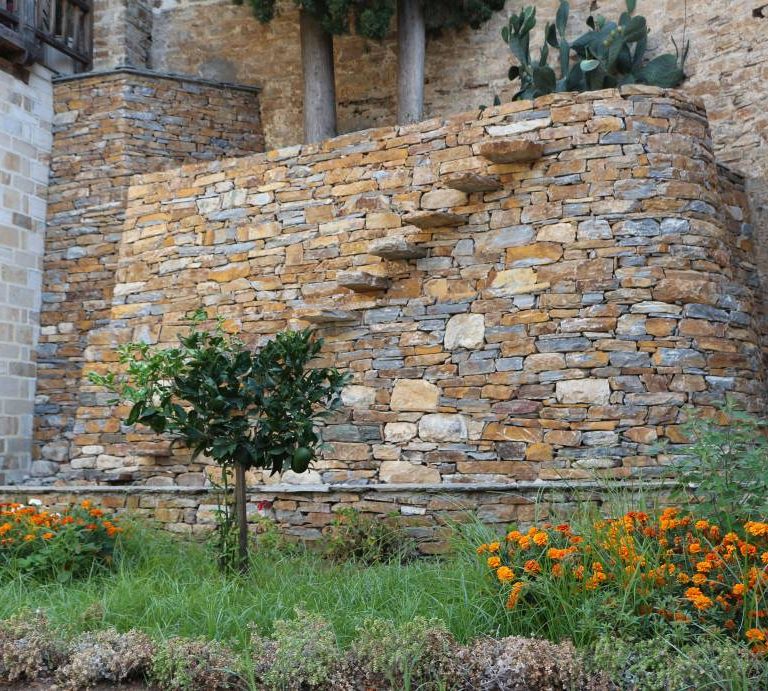 A nice part of the Monastery's courtyard.