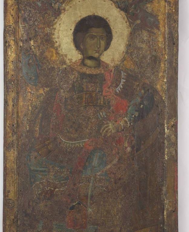 The icon of St Georgios of the 'Dysouritis'.