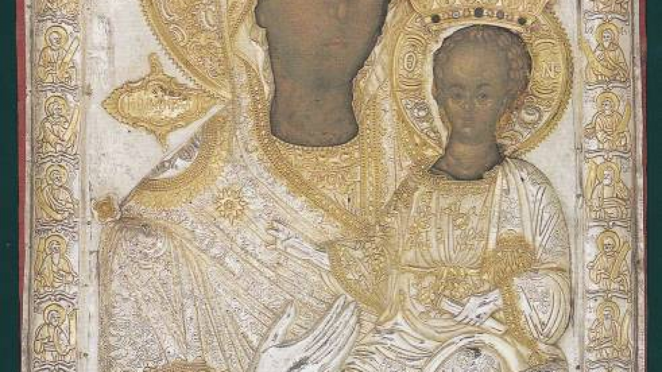 The icon of the 'Theotokos Odigitria' (Virgin Mary the Guidance).